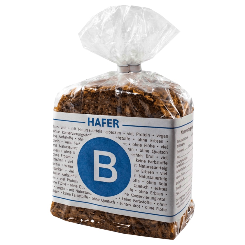 B. Just Bread Haferbrot 400g